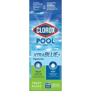Clorox Pool\u0026Spa XtraBlue+ Algaecide Form Pool Algae Chemical Controllers for Treating Algae, 40 oz